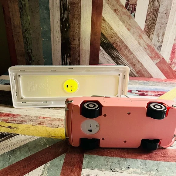 Target Bullseye 2024  Pink Cadillac and Desert Hotel Light Up Decor NWOT Pink - Picture 5 of 8